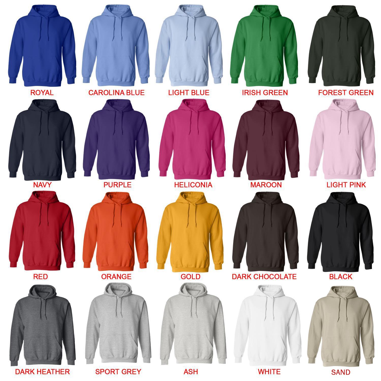 hoodie color chart - Jason Aldean Shop